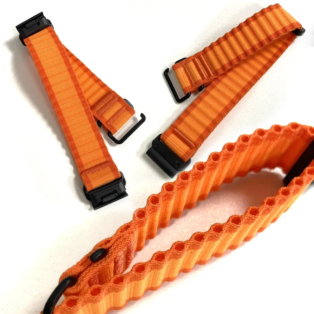 Correa QuickFit de nailon de 22mm y 26mm para Garmin Fenix 8 E 7X 7 Pro 6X 6 5X 5 Tactix 8 Forerunner 970 Enduro 3 Epix Pro Descent G2 Band - imagen 5