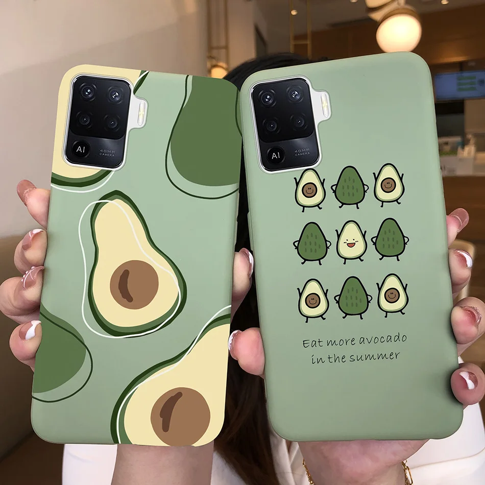 Funda de teléfono para OPPO Reno 5F 5Z 6Z, carcasa trasera de silicona mate suave con corazón de amor, anticaída - imagen 5