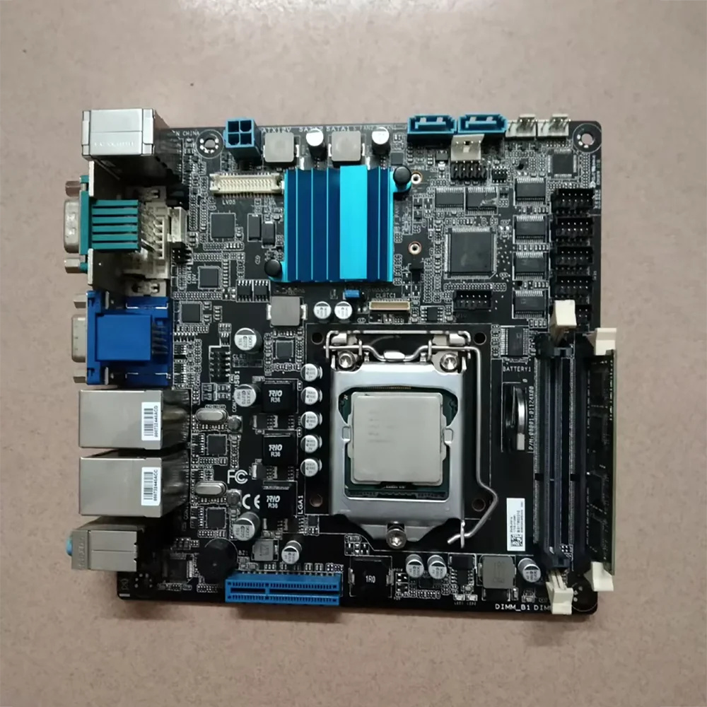 Placa base de control industrial H61 placa base EMB-H61A-A11-NC 17*17 - imagen 4