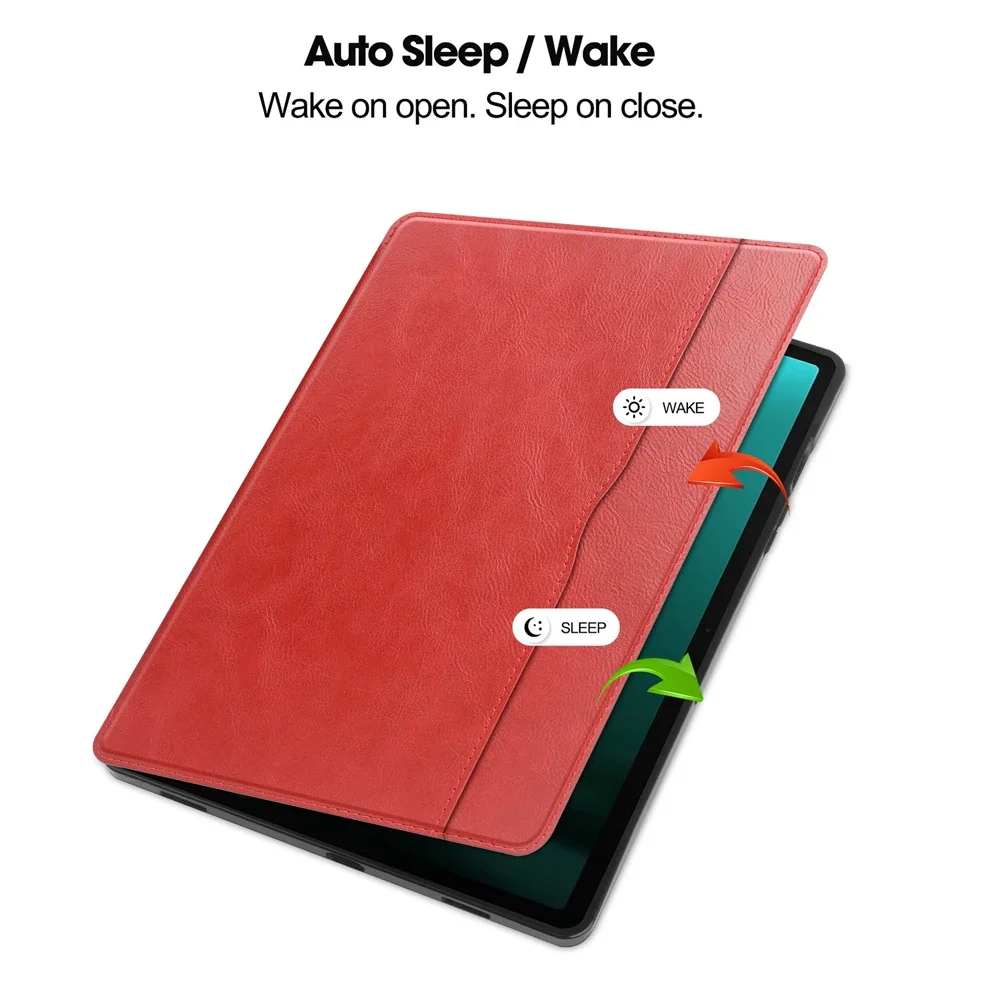 Funda para tableta Samsung Galaxy Tab S10 Plus, Funda inteligente de 12,4 pulgadas con soporte para bolígrafo S para Tab S10 + 5G 2024 SM-X820 SM-X820B - imagen 2