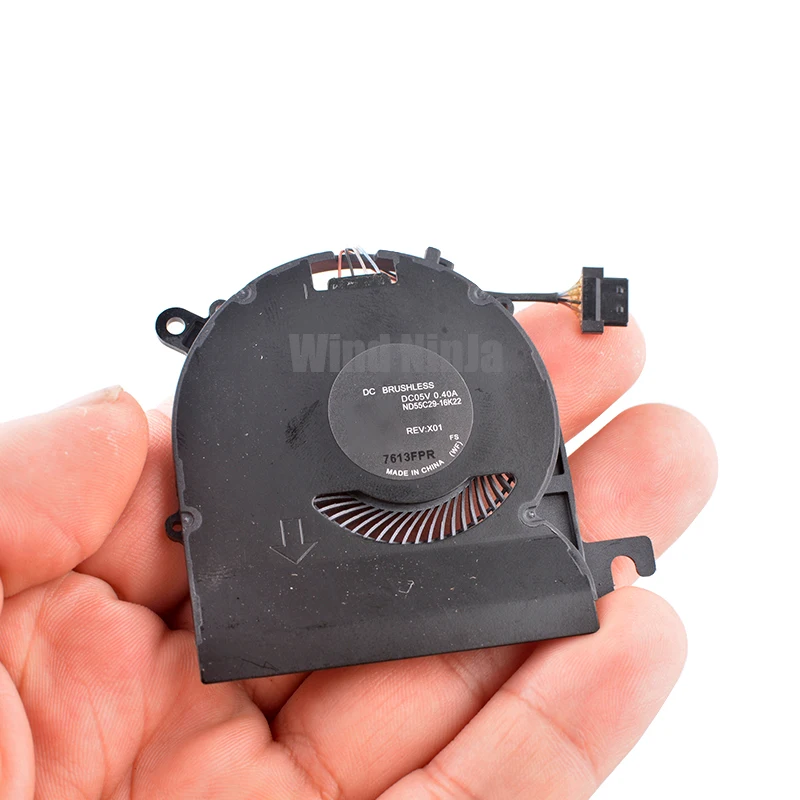Elitebook X360 1020 G2 ventilador de refrigeración de CPU ND55C29-16K22 ND55C29-16K21 ventilador enfriador Compatible DFS320805RR0T FJCN DFS350705PQ0T FJCP - imagen 4