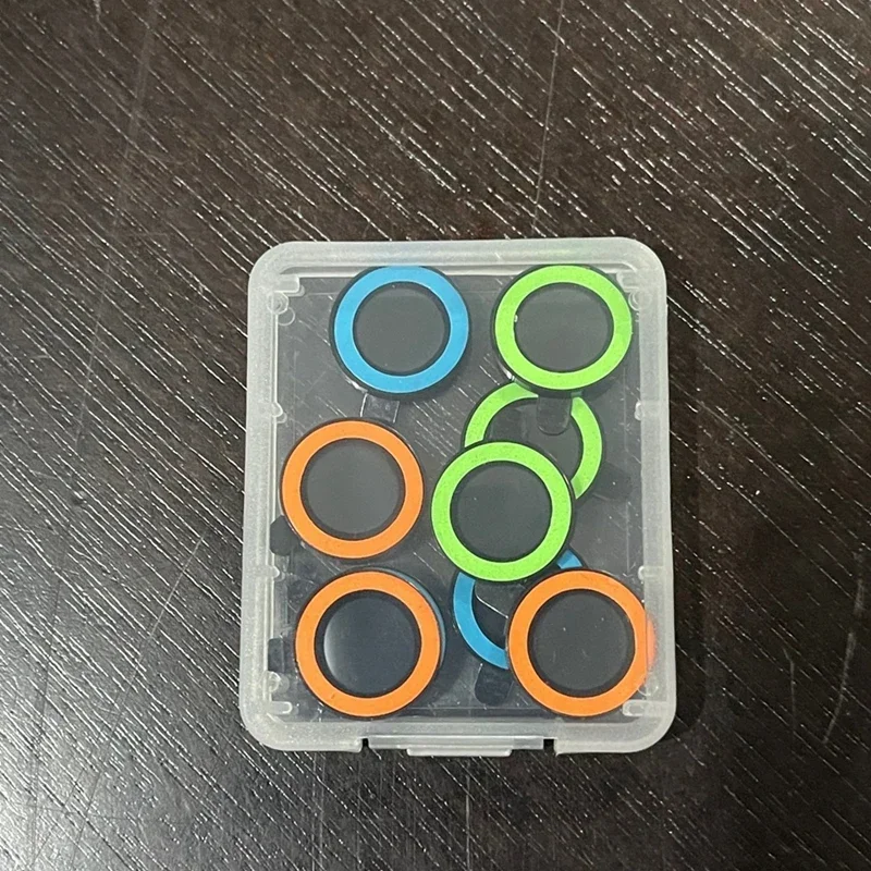 Protector de lente de cámara luminoso, 2-3 Uds., para 15 16 17 Pro Max, anillo protector de cristal para IPhone 16 15 Plus 12 13 Mini lente trasera de cristal - imagen 5