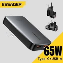 Cargador USB-C GaN viaje PD PPS carga rápida iPhone Samsung MacBook