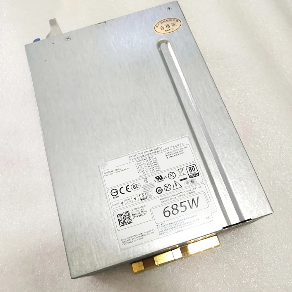 F685EF-01 0K8CDY K8CDY T5810 T7810 Fuente de alimentación del servidor de 685W - imagen 4