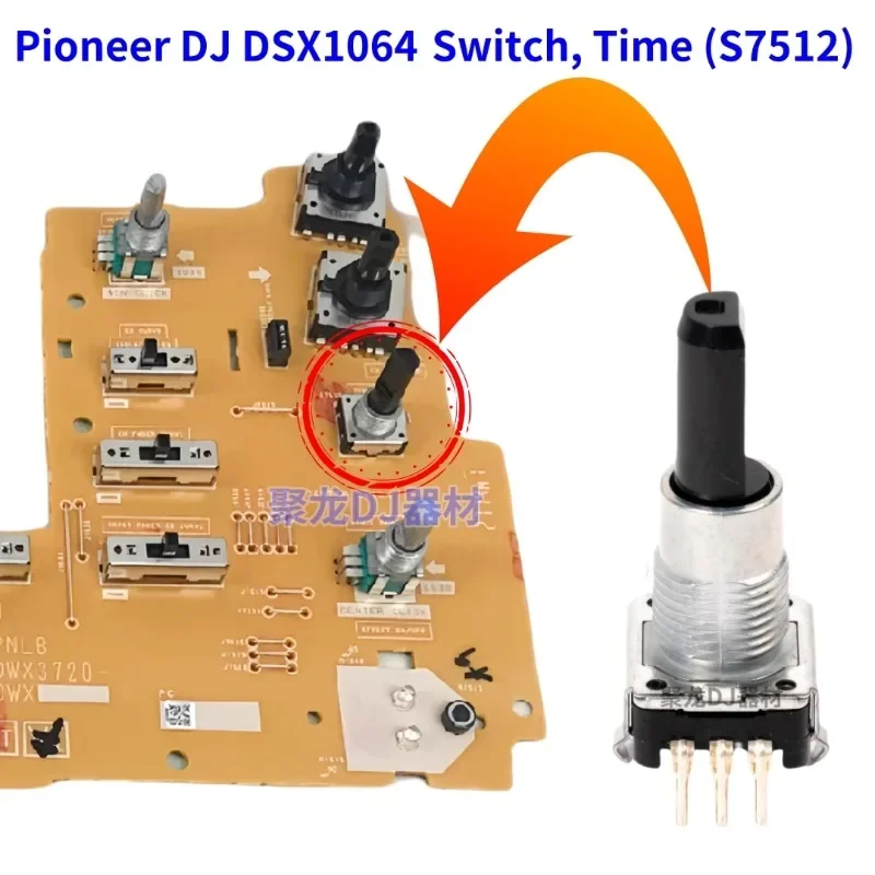Pioneer 900 tres DJM900NXS2 mezclador potenciómetro varilla de empuje perilla sombrero botón interruptor Accesorios - imagen 3