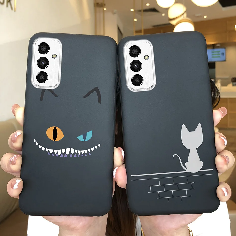 Funda trasera de silicona suave para Samsung M13 4G M 13 2022 TPU, carcasa protectora para teléfono Samsung galaxy ym13, parachoques negro - imagen 3