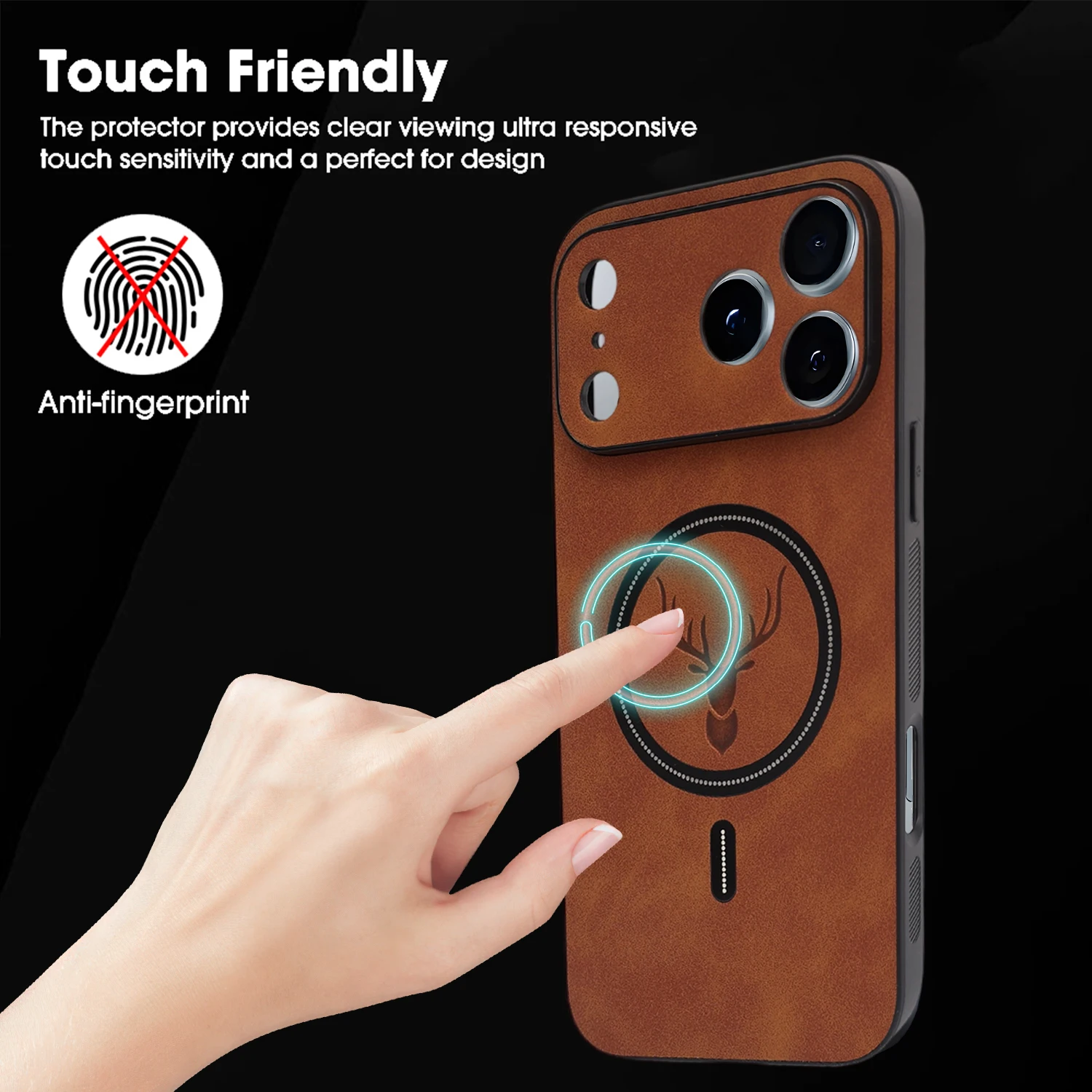 Funda magnética de lujo a prueba de golpes para Magsafe iPhone 17 Pro Max, funda de carga magnética para iPhone 17 17Air 17Pro, accesorios - imagen 4