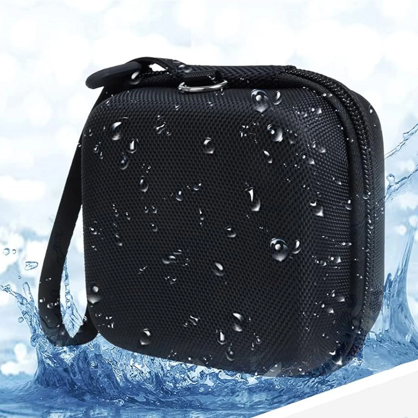 Funda de cargador para Cable cargador, disco duro de teléfono, tarjeta SD USB, organizador de cargador pequeño, bolsa técnica de transporte para accesorios MacBook - imagen 3