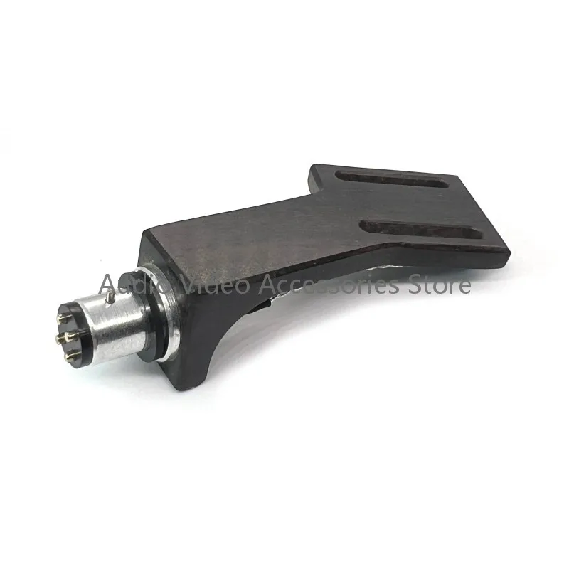 Cartucho de registro de brazo recto, carcasa de cabeza con cable de plata pura de ley 5N para tocadiscos LP, tocadiscos de vinilo, soporte HIFI - imagen 2