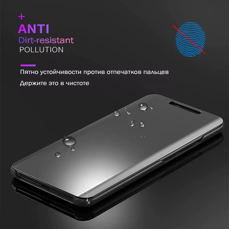 Funda de espejo inteligente de lujo para Huawei Honor Magic 6 5 Lite X9A X8B X7B Coque para Honor 70 50 20 10 funda de teléfono con tapa de cuero - imagen 4