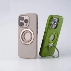 Funda iPhone MagSafe con Soporte Giratorio 360° Anticaídas