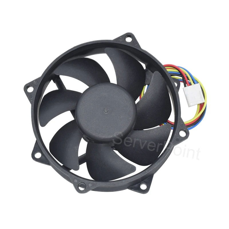 Ventilador redondo para Everflow F129025SH DC 12V 0.25A 90x90x25mm, servidor de 4 cables, nuevo - imagen 2