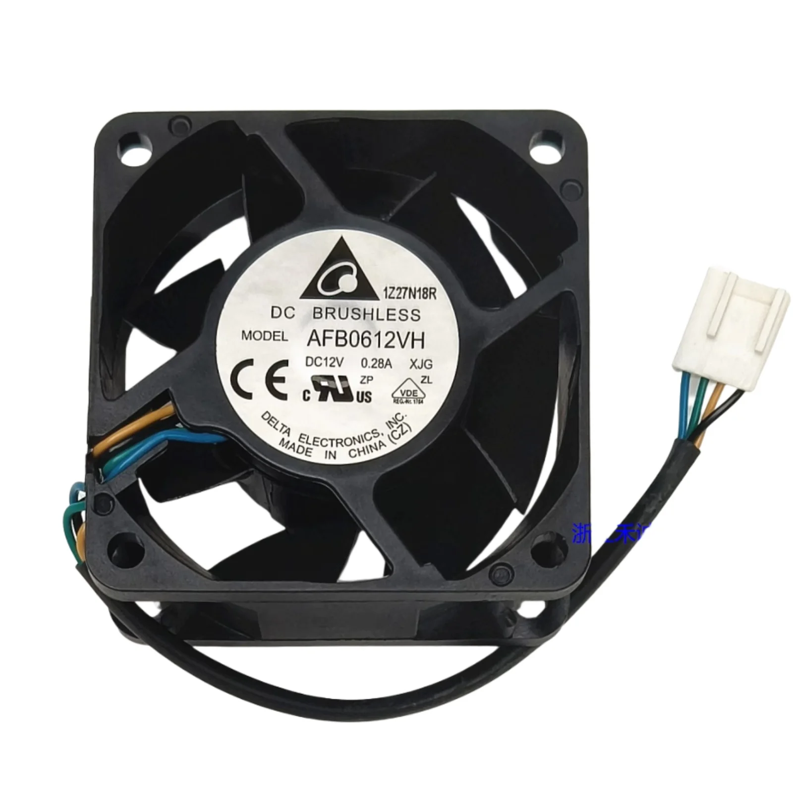 Ventilador 6025 de 60 mm para Delta AFB0612VH 6025 6 CM DC 12 V Ventilador de enfriamiento PWM con doble rodamiento de bolas, 5200 RPM - imagen 2