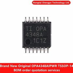 OPA4348AIPWR Amplificador Operacional Cuádruple TSSOP-14