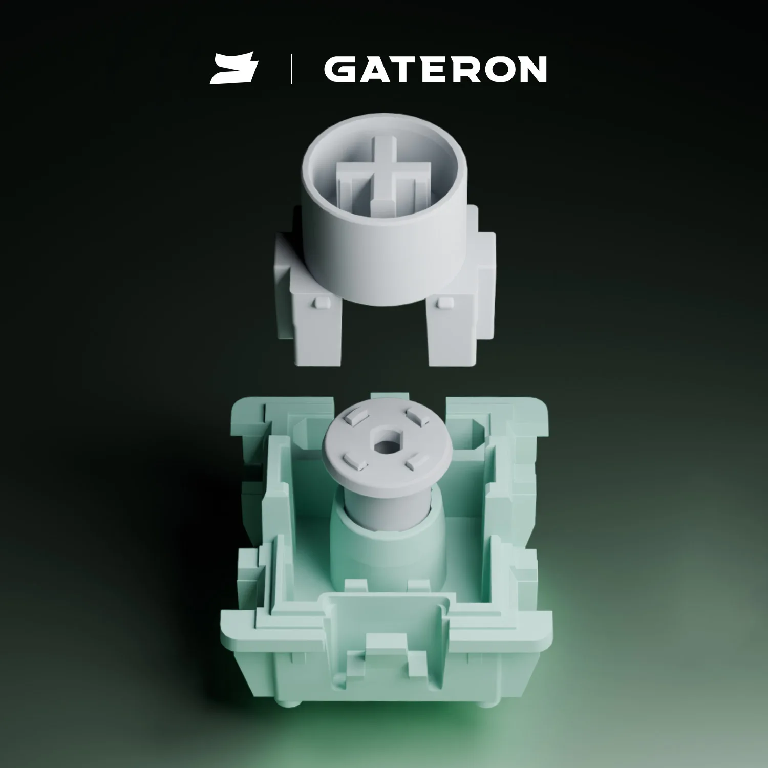 GATERON-interruptor Ultra magnético de Jade, configuración lineal libre, efecto de Sensor Hall de viaje, para teclado magnético, juegos y oficina - imagen 4