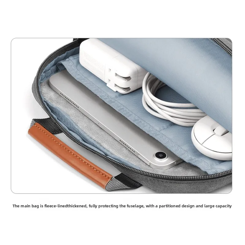 Bolsa de hombro para tableta para iPad Air Pro 11 12,9 Air 10,9, Samsung, Notebook, ordenador portátil, bolso, Birefcase - imagen 5
