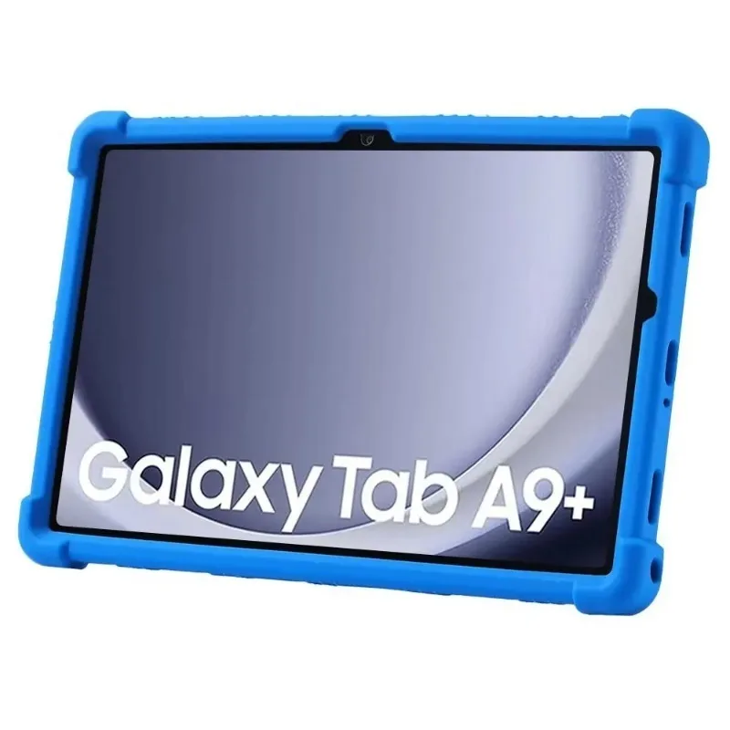 Para Samsung Galaxy Tab A9 Plus funda 2023 tableta de 11 pulgadas funda a prueba de golpes para Galaxy Tab A9 Plus + carcasa protectora con soporte de silicona - imagen 5