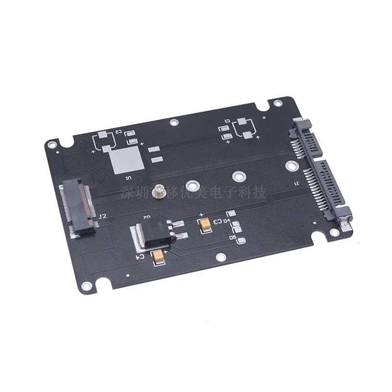 Tarjeta adaptadora serie NGFF a SATA3, M.2, SSD de estado sólido, protocolo Sata, caja de disco duro interna y externa - imagen 3
