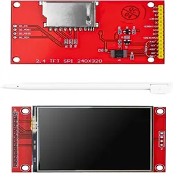 Unidad de módulo de pantalla táctil colorida, SPI TFT LCD, 1,44, 1,8, 2,4, 2,8 pulgadas