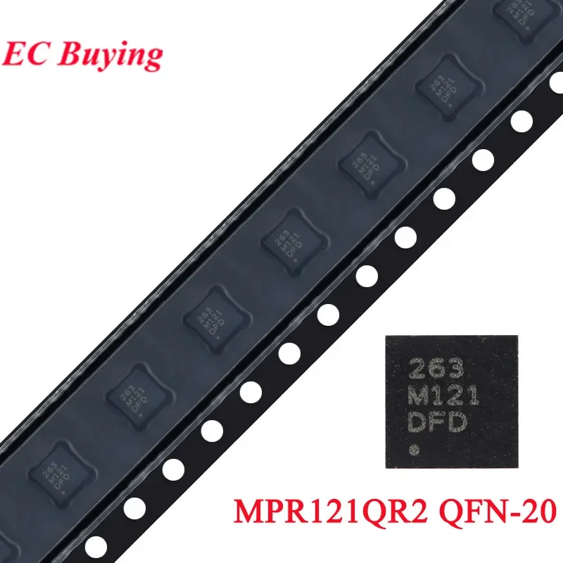 10 uds/1 unidad MPR121QR2 MPR121 MPR121Q M121 QFN-20 controlador de Sensor táctil capacitivo de proximidad Chip IC circuito integrado