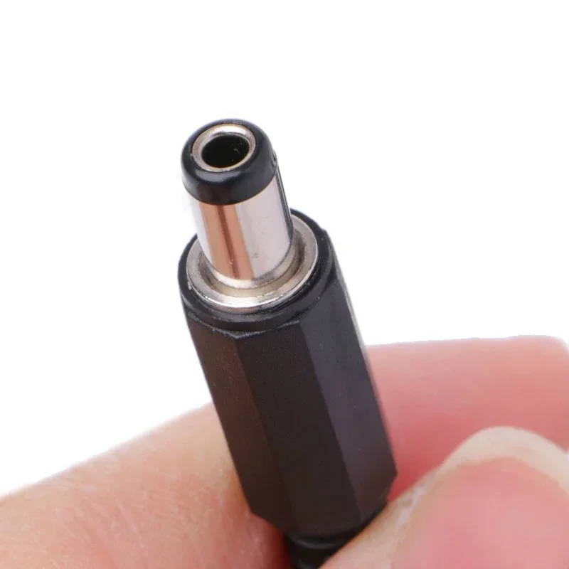 10 Uds 5,5x2,5mm 5,5x2,1mm macho DC en línea enchufe conector adaptador cubierta de plástico - imagen 5