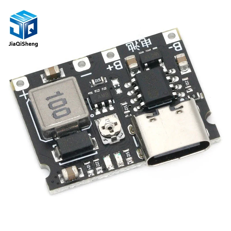 Placa de cargador de batería de iones de litio 18650 3,7 V 4,2 V DC-DC módulo de refuerzo TP4056 piezas de Kit DIY