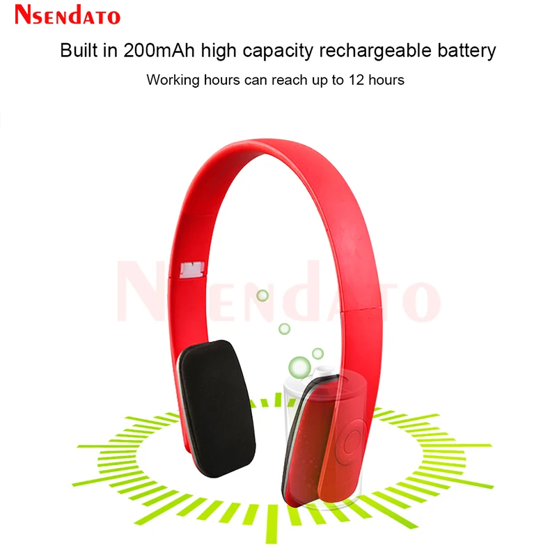 Auriculares Bluetooth Diadema Estéreo con Micrófono y Cancelación Ruido - imagen 4