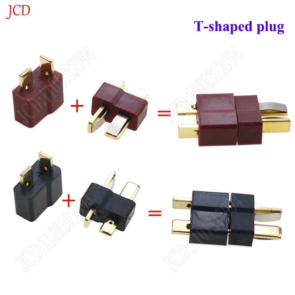 Conector de enchufe hembra/macho para batería Lipo RC, 10 piezas, antideslizante, helicóptero ESC Rc - imagen 2