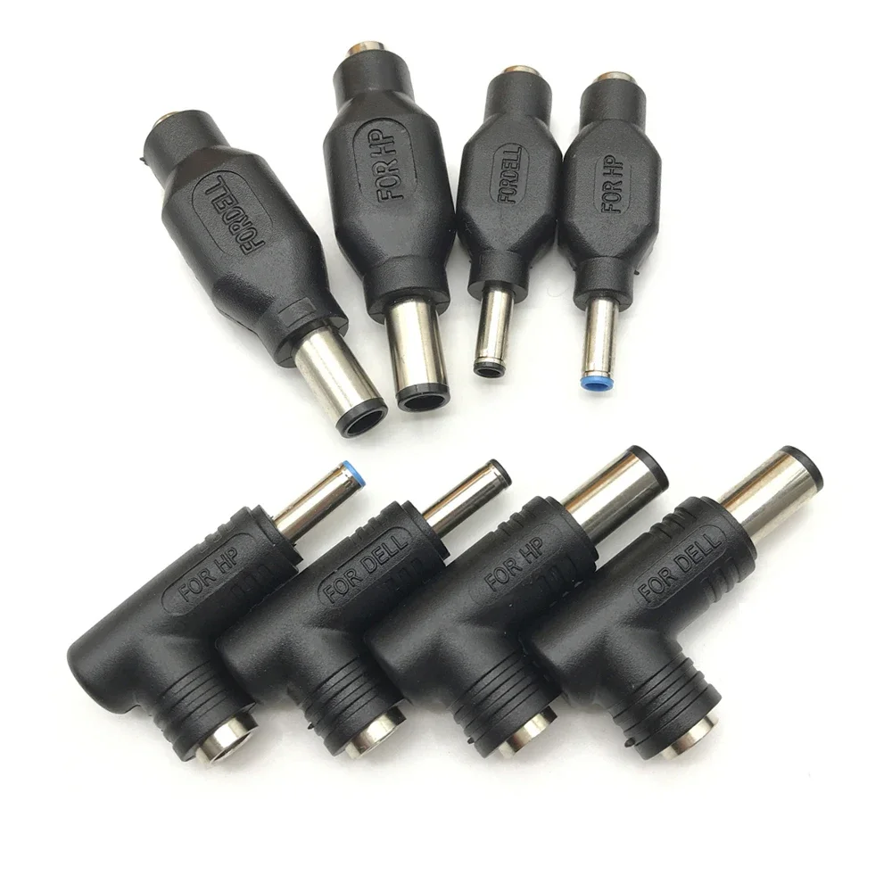 DC4.5X3.0mm 7,4X5.0mm DC macho a 5,5X2,1mm DC2.5mm conector adaptador de enchufe de alimentación hembra con Chip para DELL para HP 180W 240W - imagen 3