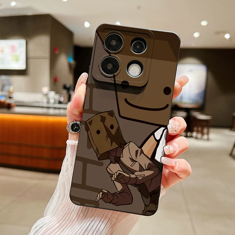 Funda de silicona con diseño de hombre y caja de dibujos animados para Xiaomi Redmi Note 13 12 Pro Plus 12S 11S 11 10S 10 Redmi 12 13C, funda suave a prueba de golpes
