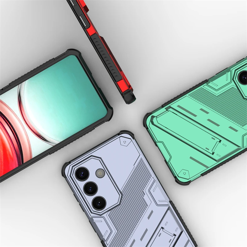 Para Samsung Galaxy S26 funda protectora para teléfono Samsung S26 funda Invisible soporte armadura magnética funda S26 Plus Ultra - imagen 5