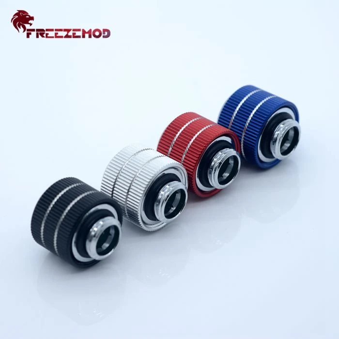 FREEZEMOD-Adaptador de montaje de tubo duro antiapagado de torsión, compresión manual para tubo OD 12/14/16mm, conexión G1/4, HYGKN-B de enfriador de agua - imagen 5