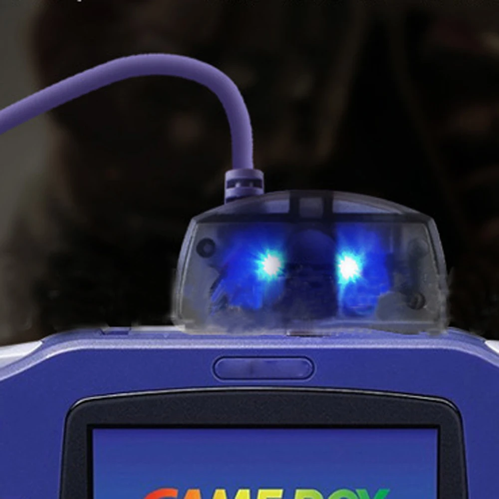 Cable de enlace de reproductor de 1,8 m, Cable de conexión para NGC a Gameboy Advance para cable GBA con luz indicadora - imagen 3