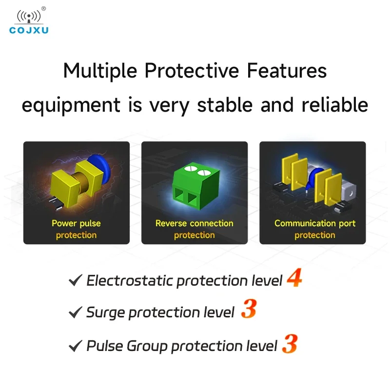 Módulo de red de E/S de puerto serie RS485 ModBus RS485 4AI + 2DO DC 8-28V compatible con PLC/pantalla táctil IoT MA01-XACX0420