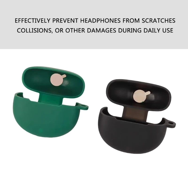 SZ-funda para auriculares funda antiarañazos para auriculares, piel silicona para caja carga - imagen 5