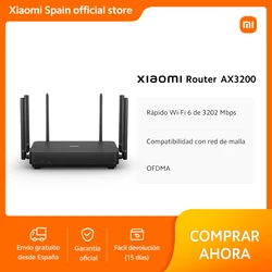 Xiaomi AX3200 – Router Wi‑Fi 6 de 3202 Mbps con red Mesh