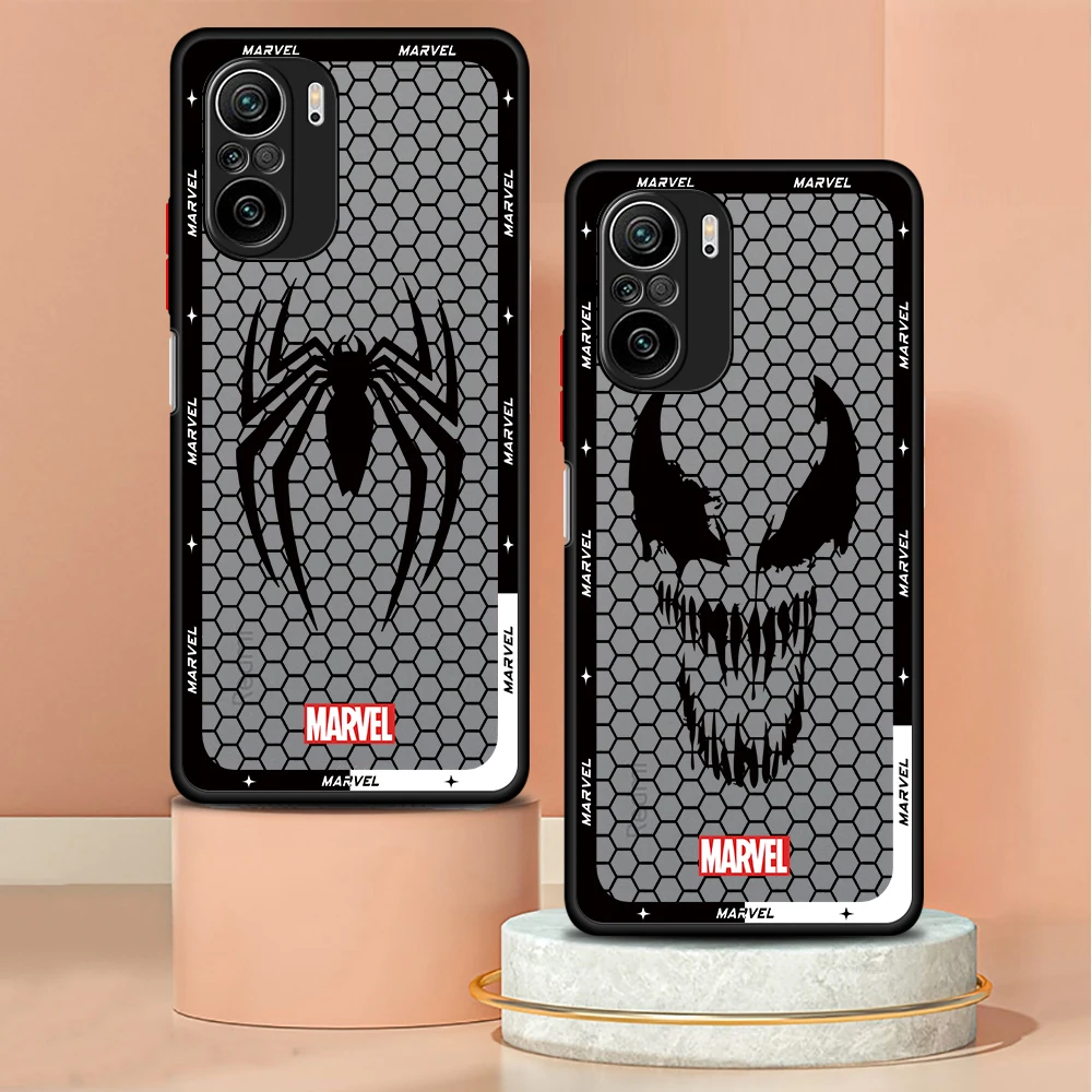 Marvel Sipiderman Phone Case for Redmi Note 7 8 Pro 8T 9 Pro 9S 10 4G 5G 10 11S 10 11 12 13Pro 10Lite 12 13ProPlus5G 12 13 4G 5G - imagen 5