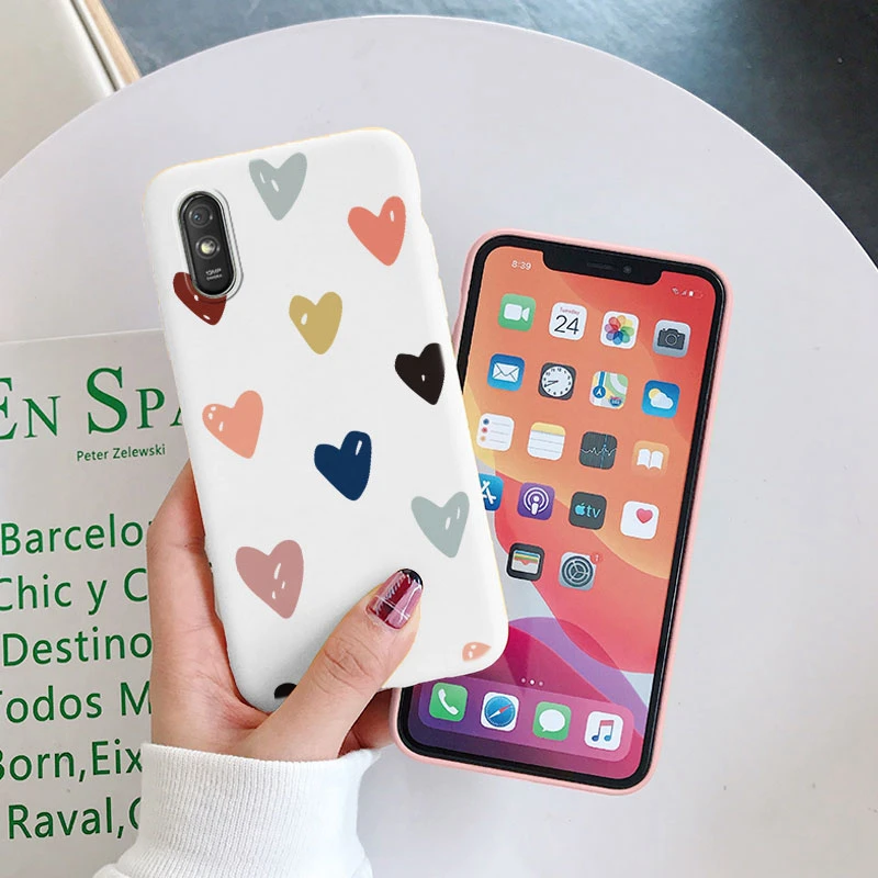 Funda TPU Redmi 9A y 9AT Antigolpes Corazón Mariposa - imagen 5