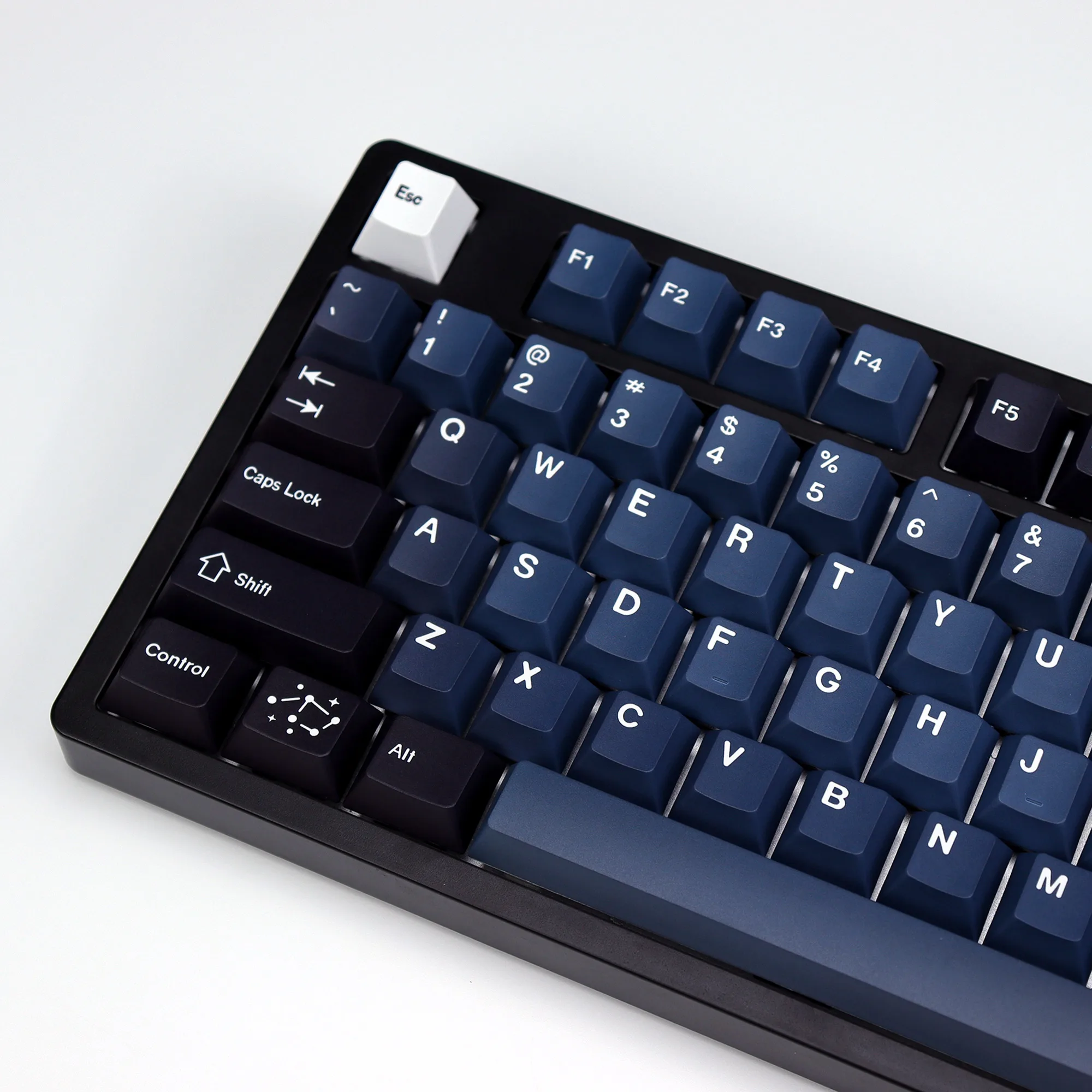 KBDiy clon GMK Galaxy Keycap PBT teclas Retro para aula 60 Teclado mecánico Gamer Split Space Cherry Profile Alice Key Cap - imagen 5