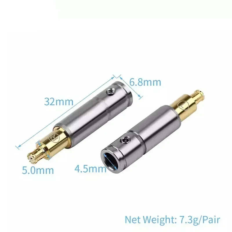 Conector de auriculares A2DC ESW750 770H 990H ADX5000 MSR7B conector de Audio carcasa de acero inoxidable de cobre berilio electrónica de consumo - imagen 4