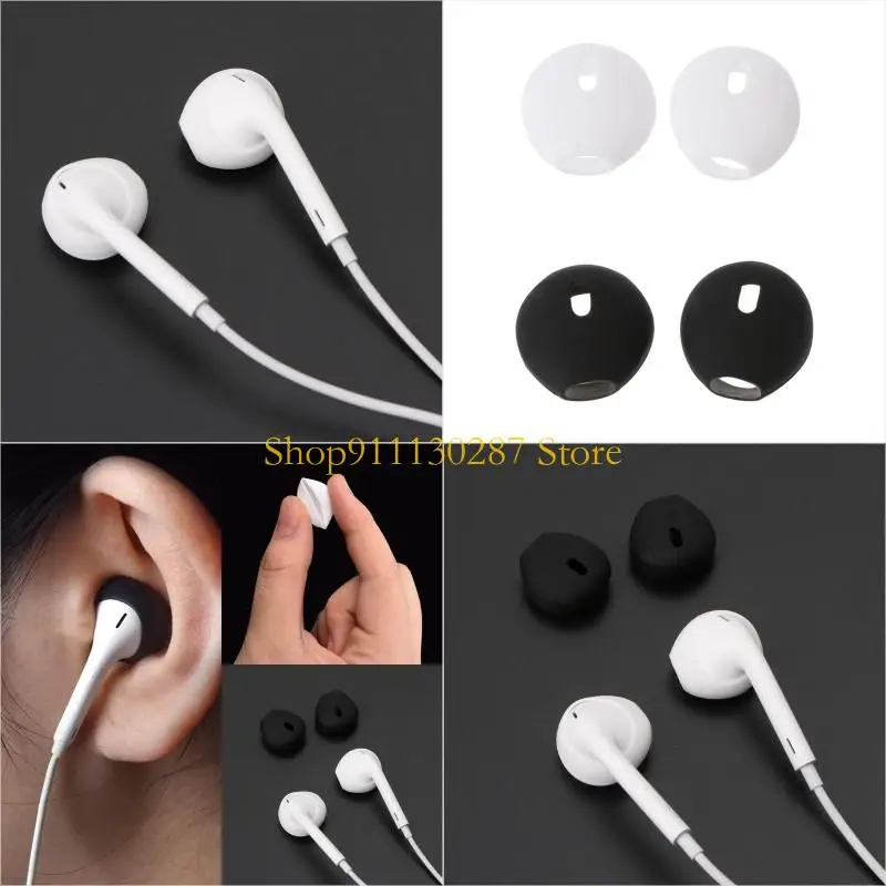 Cubierta auriculares J1HC para teléfono oreja en oído cómodo espuma memoria memoria auriculares en oreja en