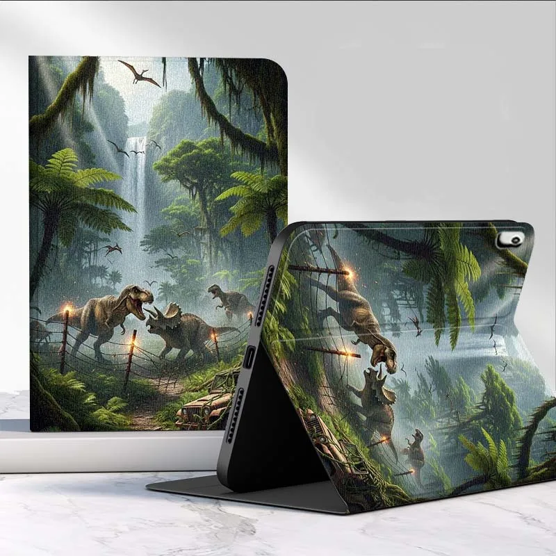 Patrón de dinosaurio caliente para Xiaomi Redmi Pad 2 4 5 6 6S 7 7S SE Pro Ultra Max 14 11 8,7 11,2 12,5 pulgadas funda para tableta - imagen 2