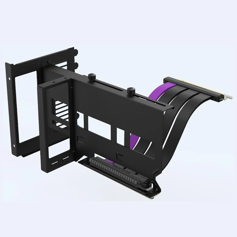 Cooler Master-Soporte de dirección para tarjeta gráfica PCI-E 3,0/PCI-E 4,0 X16, soporte Vertical Universal, soporte de GPU, Cable de extensión de 300MM - imagen 3