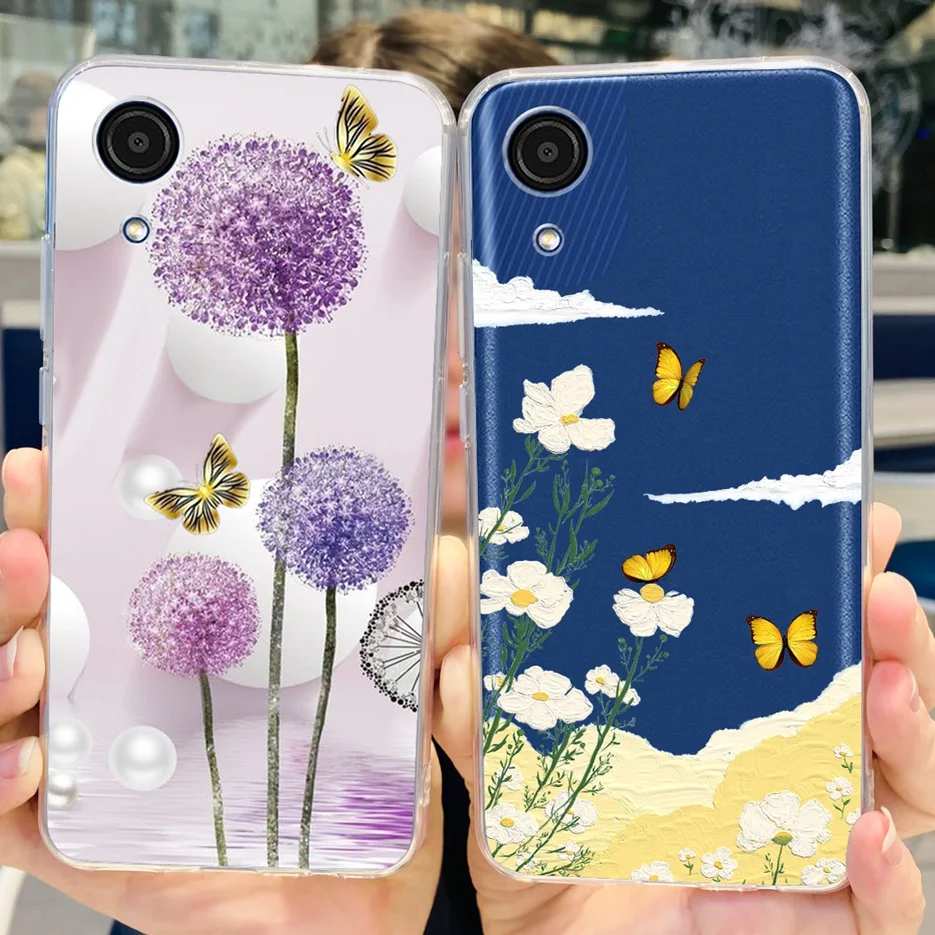 Funda de silicona para Samsung Galaxy A03 Core, carcasa de lujo pintada de SM-A032F, suave y delgada para teléfono Samsung A03 Core A03Core - imagen 5