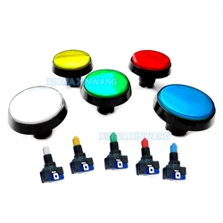 Botón Pulsador LED 12 V de 60 mm para Máquinas Recreativas