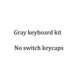 Gray keyboard kit