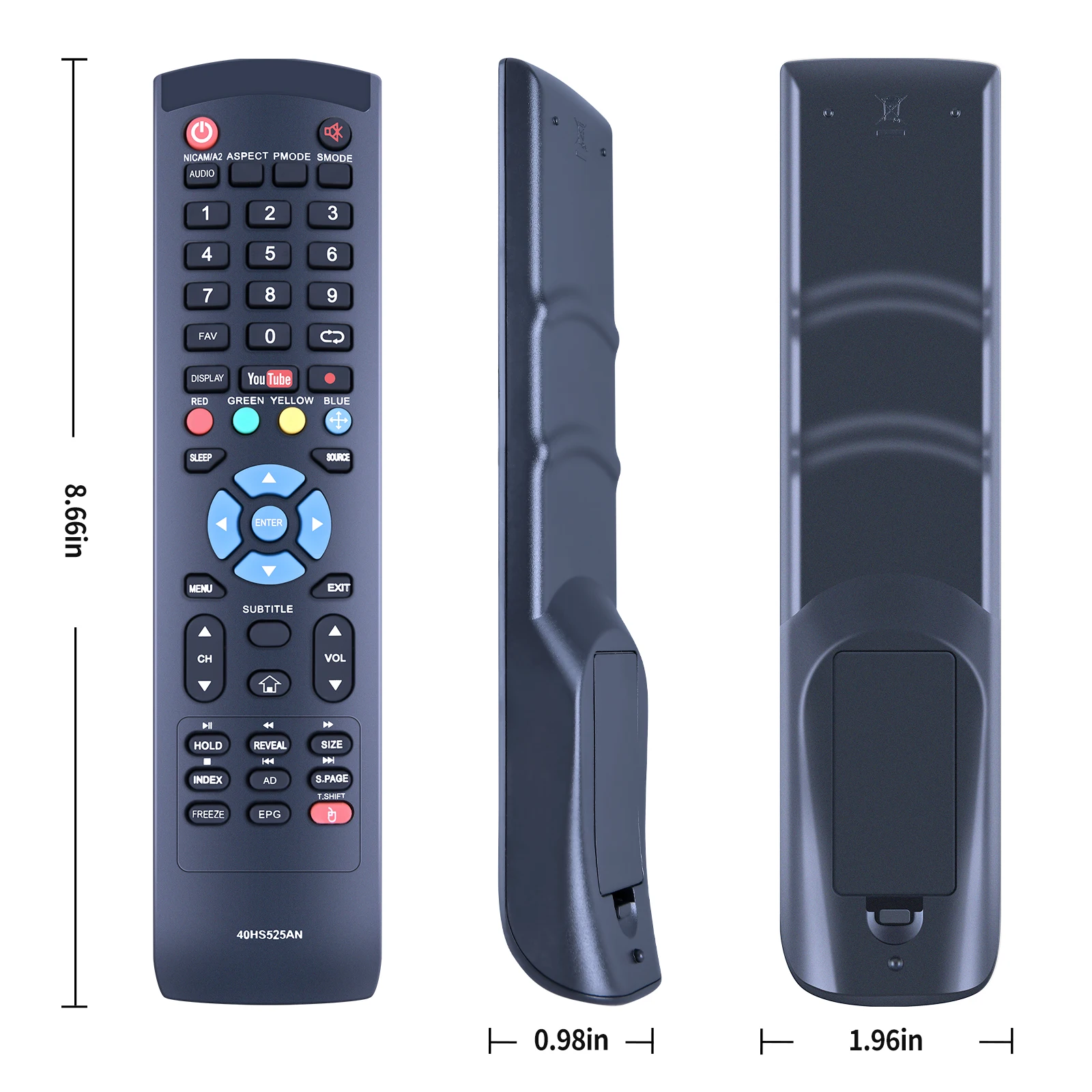 Mando a distancia para televisor, nuevo mando a distancia para TV, 40HS525AN 50US531AN AN-32DH800SM - imagen 5
