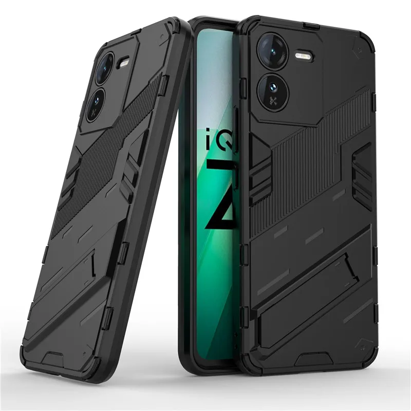 Para ViVo IQOO Z9 Funda ViVo IQOO Z9 5G Funda estilo Punk armadura protector de parachoques Fundas protectoras traseras para teléfono para ViVo IQOO Z9 Funda - imagen 4