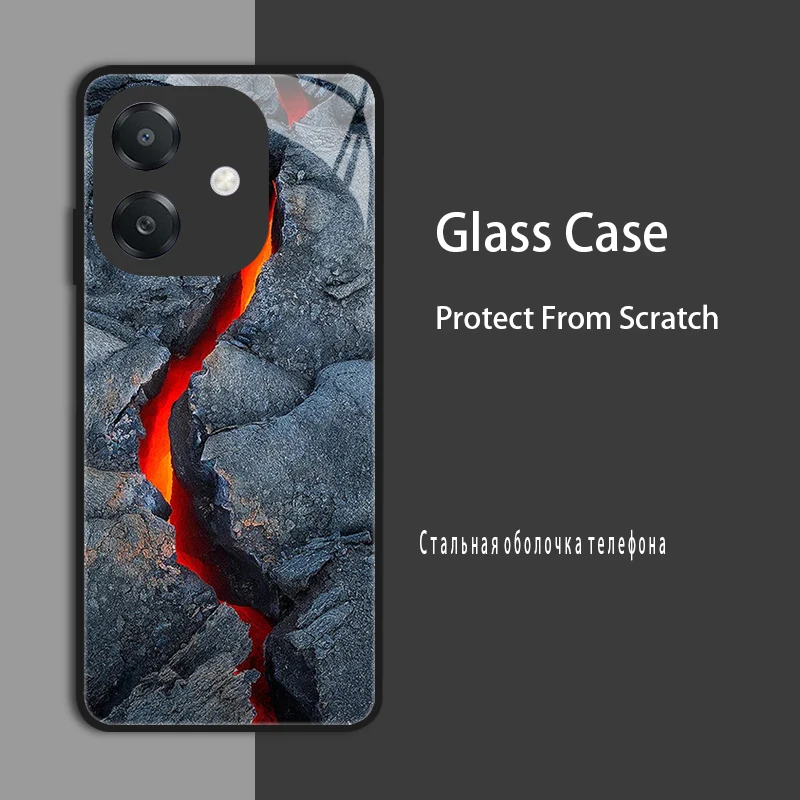 Para OPPO A60 5G funda de vidrio templado funda dura parachoques para Oppo A3 Pro A3X A40 A80 4G 5G Reno 13 Pro funda protectora - imagen 5