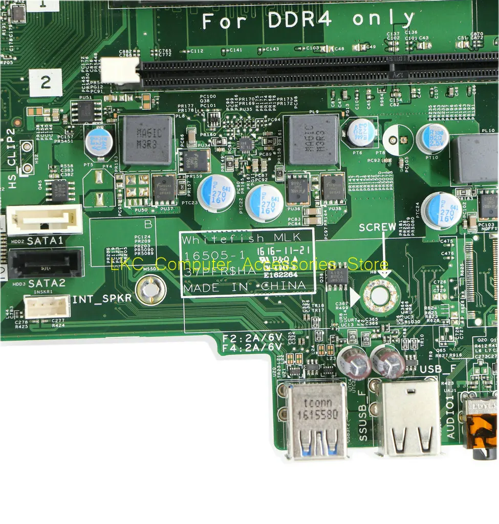 CN-0CMXK2 para la placa base DELL Optiplex 3046 Tower DDR4 HDMI + DP CMXK2 0CMXK2 16505-1 100% probado - imagen 5